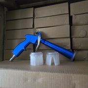Air cleaning tornado gun